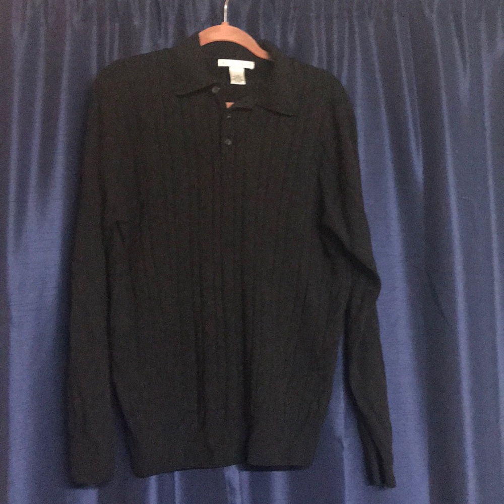 Men’s black Geoffrey Beene sweater
